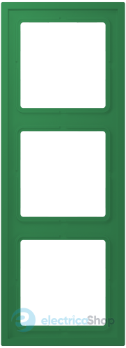 Рамка 3-п. LS ZERO JUNG LCZ983BF219 vert foncé (32050)