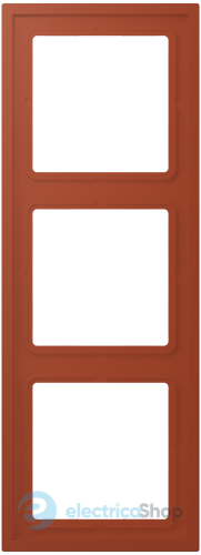 Рамка 3-п. LS ZERO JUNG LCZ983BF232 l'ocre rouge (32110)