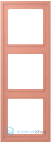 Рамка 3-п. LS ZERO JUNG LCZ983BF233 l’ocre rouge moyen (32111)