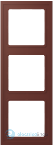 Рамка 3-п. LS ZERO JUNG LCZ983BF235 terre sienne brûlée 31 (32120)