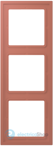 Рамка 3-п. LS ZERO JUNG LCZ983BF236 terre sienne brique (32121)