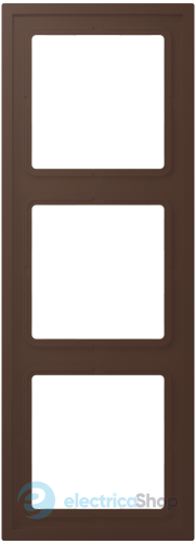 Рамка 3-п. LS ZERO JUNG LCZ983BF239 terre d’ombre brûlée 31 (32130)