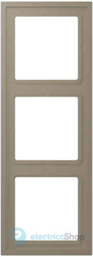 Рамка 3-п. LS ZERO JUNG LCZ983BF242 ombre naturelle moyenne (32141)