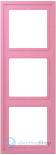 Рамка 3-п. LS ZERO JUNG LCZ983BF246 rose vif (4320C)