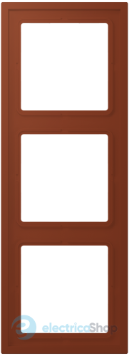 Рамка 3-п. LS ZERO JUNG LCZ983BF247 terre sienne brûlée 59 (4320D)