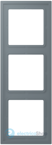 Рамка 3-п. LS ZERO JUNG LCZ983BF251 gris 59 (4320H)