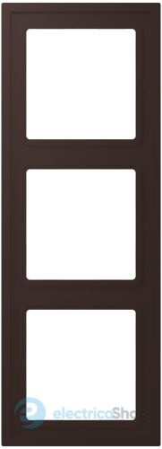 Рамка 3-п. LS ZERO JUNG LCZ983BF252 terre d‘ombre brûlée 59 (4320J)