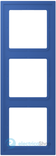 Рамка 3-п. LS ZERO JUNG LCZ983BF253 bleu outremer 59 (4320K)