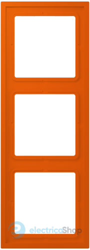 Рамка 3-п. LS ZERO JUNG LCZ983BF260 orange vif (4320S)