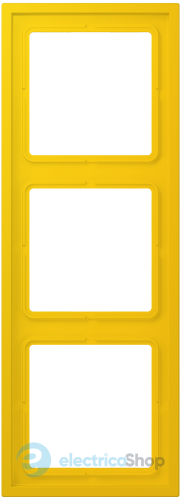 Рамка 3-п. LS ZERO JUNG LCZ983BF263 le jaune vif (4320W)