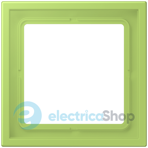 Рамка 1-п. LS ZERO JUNG LCZ981BF221 vert clair (32052)