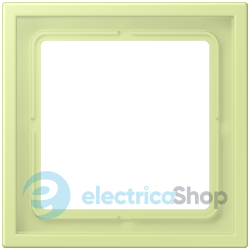 Рамка 1-п. LS ZERO JUNG LCZ981BF222 vert jaune clair (32053)