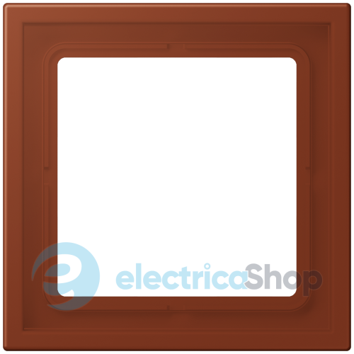 Рамка 1-п. LS ZERO JUNG LCZ981BF247 terre sienne brûlée 59 (4320D)