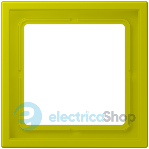 Рамка 1-п. LS ZERO JUNG LCZ981BF249 vert olive vif (4320F)