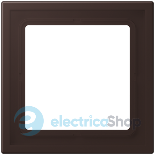 Рамка 1-п. LS ZERO JUNG LCZ981BF252 terre d‘ombre brûlée 59 (4320J)