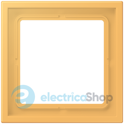 Рамка 1-п. LS ZERO JUNG LCZ981BF254 ocre jaune clair (4320L)