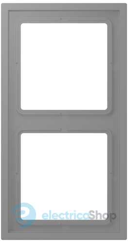 Рамка 2-п. LS ZERO JUNG LCZ982BF203 gris 31 (32011)