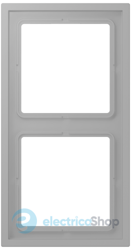 Рамка 2-п. LS ZERO JUNG LCZ982BF204 gris moyen (32012)