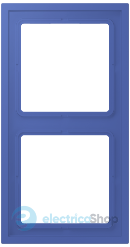 Рамка 2-п. LS ZERO JUNG LCZ982BF206 bleu outremer 31 (32020)