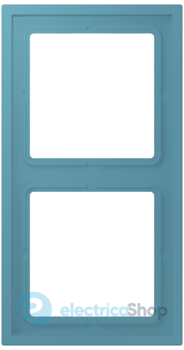 Рамка 2-п. LS ZERO JUNG LCZ982BF212 céruléen vif (32031)