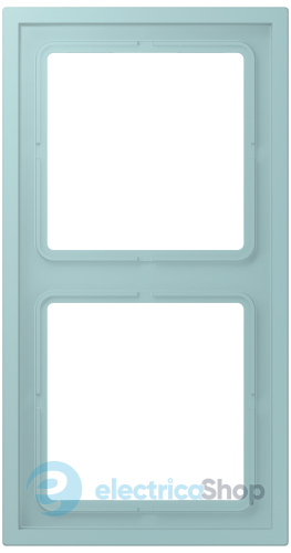 Рамка 2-п. LS ZERO JUNG LCZ982BF214 céruléen clair (32033)