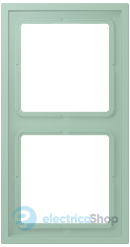 Рамка 2-п. LS ZERO JUNG LCZ982BF217 vert anglais clair (32041)