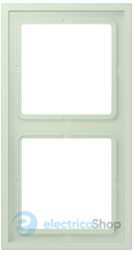 Рамка 2-п. LS ZERO JUNG LCZ982BF218 vert anglais pâle (32042)