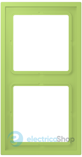 Рамка 2-п. LS ZERO JUNG LCZ982BF221 vert clair (32052)