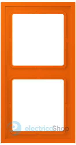 Рамка 2-п. LS ZERO JUNG LCZ982BF224 orange (32080)