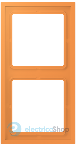 Рамка 2-п. LS ZERO JUNG LCZ982BF225 orange clair (32081)