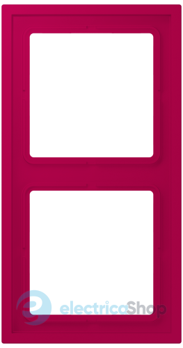 Рамка 2-п. LS ZERO JUNG LCZ982BF230 rouge rubia (32101)