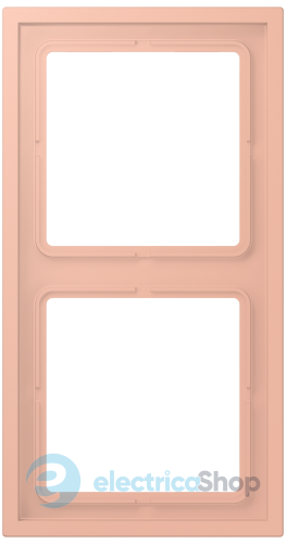 Рамка 2-п. LS ZERO JUNG LCZ982BF231 rose clair (32102)