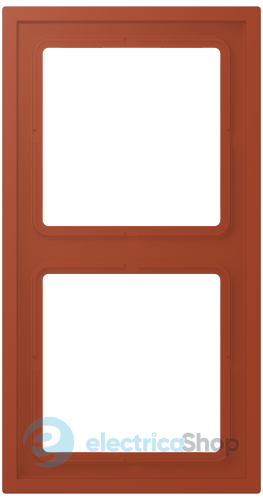 Рамка 2-п. LS ZERO JUNG LCZ982BF232 l'ocre rouge (32110)