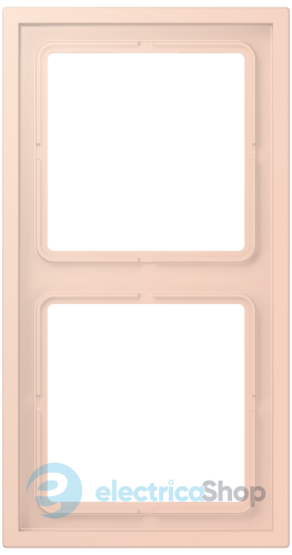 Рамка 2-п. LS ZERO JUNG LCZ982BF234 l’ocre rouge clair (32112)