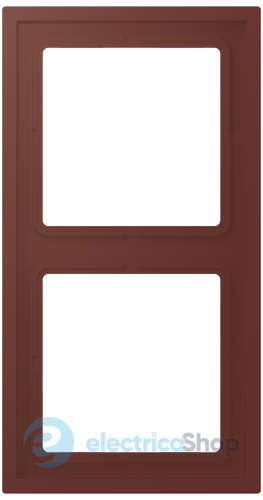 Рамка 2-п. LS ZERO JUNG LCZ982BF235 terre sienne brûlée 31 (32120)