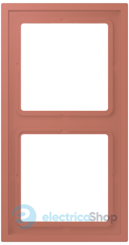 Рамка 2-п. LS ZERO JUNG LCZ982BF236 terre sienne brique (32121)