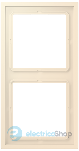 Рамка 2-п. LS ZERO JUNG LCZ982BF238 terre sienne pâle (32123)