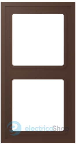 Рамка 2-п. LS ZERO JUNG LCZ982BF239 terre d’ombre brûlée 31 (32130)