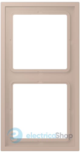 Рамка 2-п. LS ZERO JUNG LCZ982BF240 ombre brûlée claire (32131)