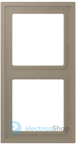 Рамка 2-п. LS ZERO JUNG LCZ982BF242 ombre naturelle moyenne (32141)