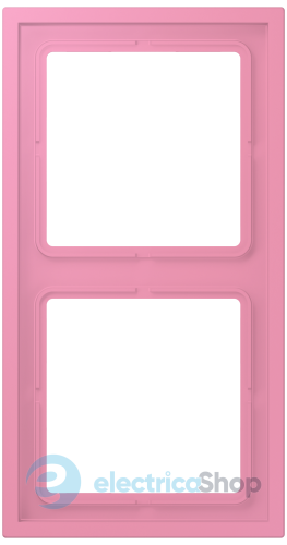 Рамка 2-п. LS ZERO JUNG LCZ982BF246 rose vif (4320C)