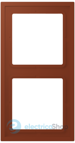 Рамка 2-п. LS ZERO JUNG LCZ982BF247 terre sienne brûlée 59 (4320D)