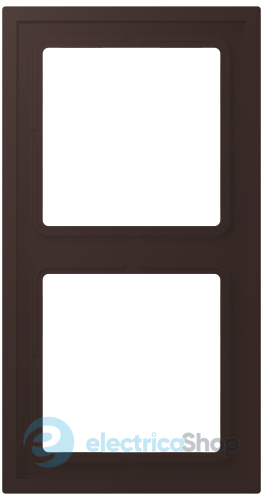 Рамка 2-п. LS ZERO JUNG LCZ982BF252 terre d‘ombre brûlée 59 (4320J)