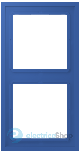 Рамка 2-п. LS ZERO JUNG LCZ982BF253 bleu outremer 59 (4320K)
