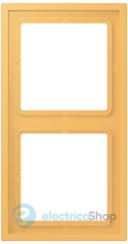 Рамка 2-п. LS ZERO JUNG LCZ982BF254 ocre jaune clair (4320L)
