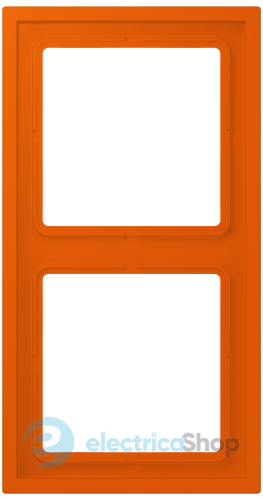 Рамка 2-п. LS ZERO JUNG LCZ982BF260 orange vif (4320S)