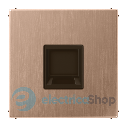 Накладка для MJ одинарна Jung BRG1969-1WE матова бронза