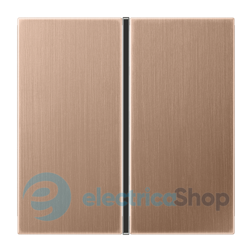 Комплект клавиш для кнопочного модуля F40, 1 канал Jung BRG2401TSA матовая бронза