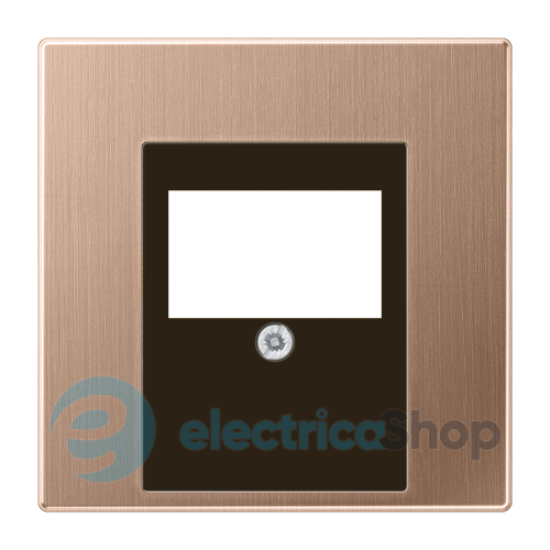 Накладка для розеток TAE Jung BRG2969T матовая бронза