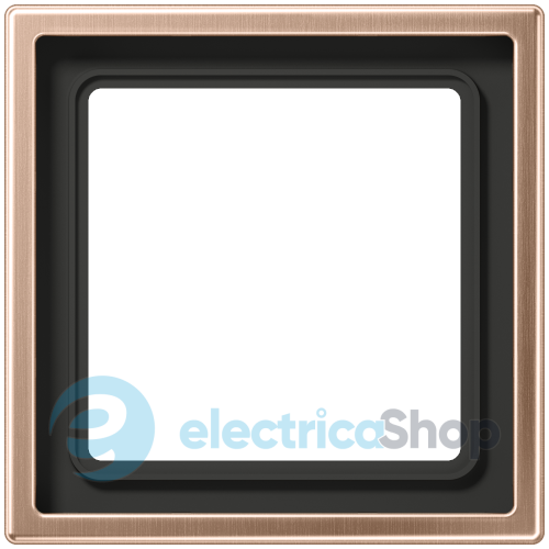 Рамака 1-постовая Jung BRG2981 матовая бронза